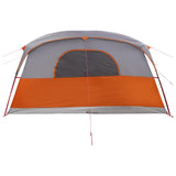 Tenda a tunnel con tetto Grigio e arancione 427 x 305 x 205 cm