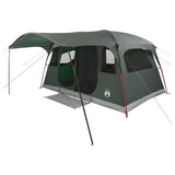 Tenda a tunnel con tetto Verde militare 427 x 305 x 205 cm