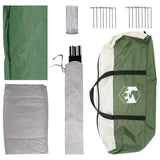 Tenda Familiare Verde 487 x 340 x 216 cm Poliestere e Acciaio