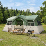 Tenda Familiare Verde 487 x 340 x 216 cm Poliestere e Acciaio