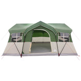 Tenda Familiare Verde 487 x 340 x 216 cm Poliestere e Acciaio
