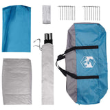 Tenda Familiare Blu 487 x 340 x 216 cm Poliestere e Acciaio