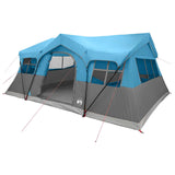 Tenda Familiare Blu 487 x 340 x 216 cm Poliestere e Acciaio
