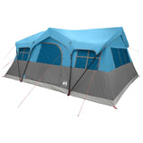 Tenda Familiare Blu 487 x 340 x 216 cm Poliestere e Acciaio