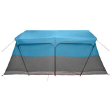 Tenda Familiare Blu 487 x 340 x 216 cm Poliestere e Acciaio