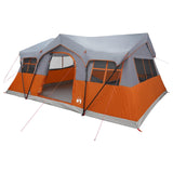Tenda Familiare con tetto Grigio e arancione 487 x 340 x 216 cm
