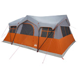 Tenda Familiare con tetto Grigio e arancione 487 x 340 x 216 cm