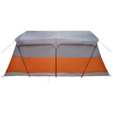 Tenda Familiare con tetto Grigio e arancione 487 x 340 x 216 cm