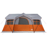 Tenda Familiare con tetto Grigio e arancione 487 x 340 x 216 cm