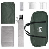 Tenda Familiare con tetto Verde militare 487 x 340 x 216 cm