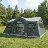Tenda Familiare con tetto Verde militare 487 x 340 x 216 cm