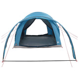 Tenda a tunnel Blu 370 x 275 x 210 cm Poliestere e Acciaio