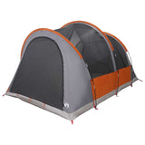Tenda a tunnel con tetto Grigio e arancione 370 x 275 x 210 cm