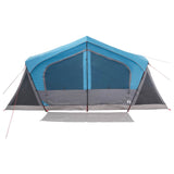 Tenda Capanna Blu 480 x 273 x 205 cm Poliestere e Acciaio