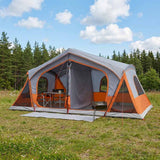 Tenda Capanna con tetto Grigio e arancione 480 x 273 x 205 cm