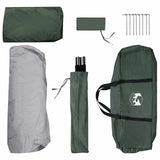 Tenda Istantanea con tetto Verde militare 305 x 215 x 140 cm