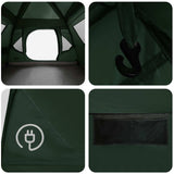 Tenda Istantanea con tetto Verde militare 305 x 275 x 190 cm