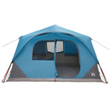 Tenda Istantanea Blu 365 x 380 x 200 cm Poliestere e Acciaio