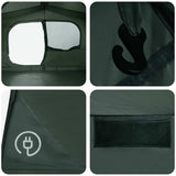 Tenda Istantanea con tetto Verde militare 365 x 380 x 200 cm