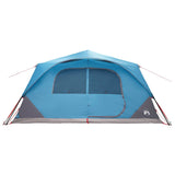 Tenda Istantanea Blu 365 x 280 x 200 cm Poliestere e Acciaio