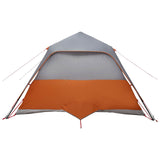 Tenda Familiare con tetto Grigio e arancione 305 x 275 x 190 cm