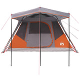 Tenda Familiare con tetto Grigio e arancione 305 x 275 x 190 cm