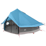 Tenda Tipi Blu 700 x 700 x 395 cm Poliestere e Acciaio