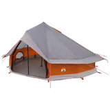 Tenda Tipi con tetto Grigio e arancione 700 x 700 x 395 cm