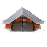 Tenda Tipi con tetto Grigio e arancione 700 x 700 x 395 cm