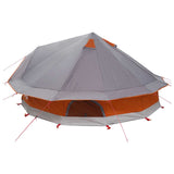 Tenda Tipi con tetto Grigio e arancione 700 x 700 x 395 cm