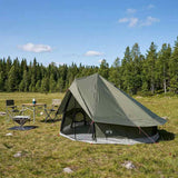 Tenda Tipi con tetto Verde militare 700 x 700 x 395 cm