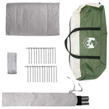 Tenda Tipi Verde 800 x 800 x 430 cm Poliestere e Acciaio