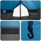 Tenda Tipi Blu 800 x 800 x 430 cm Poliestere e Acciaio