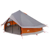 Tenda Tipi con tetto Grigio e arancione 800 x 800 x 430 cm