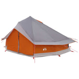 Tenda Tipi con tetto Grigio e arancione 800 x 800 x 430 cm