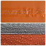 Tenda Tipi Grigio e arancione 250 x 250 cm Poliestere e Acciaio
