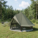 Tenda Tipi Verde militare 250 x 250 cm Poliestere e Acciaio