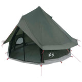 Tenda Tipi Verde militare 250 x 250 cm Poliestere e Acciaio