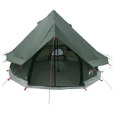 Tenda Tipi Verde militare 250 x 250 cm Poliestere e Acciaio