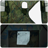 Tenda da Caccia con tetto Mimetico 143 x 143 x 165 cm