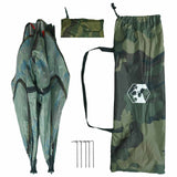 Tenda da Caccia con tetto Mimetico 145 x 145 x 150 cm