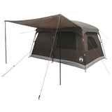 Tenda Familiare Marrone Grigio 320 x 210 x 180 cm Poliestere