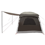 Tenda Familiare Marrone Grigio 380 x 260 x 190 cm Poliestere