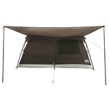 Tenda Familiare con tetto Marrone Grigio 420 x 305 x 200 cm