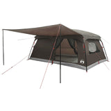Tenda Familiare con tetto Marrone Grigio 500 x 400 x 230 cm