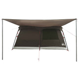 Tenda Familiare con tetto Marrone Grigio 500 x 400 x 230 cm