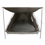 Tenda Capanna Marrone grigio 8 persone Poliestere e Acciaio