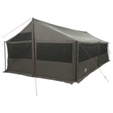 Tenda Familiare con tetto Marrone grigio 600 x 400 x 268 cm