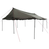 Tenda Familiare con tetto Marrone grigio 600 x 400 x 268 cm