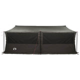 Tenda Familiare con tetto Marrone grigio 600 x 400 x 268 cm